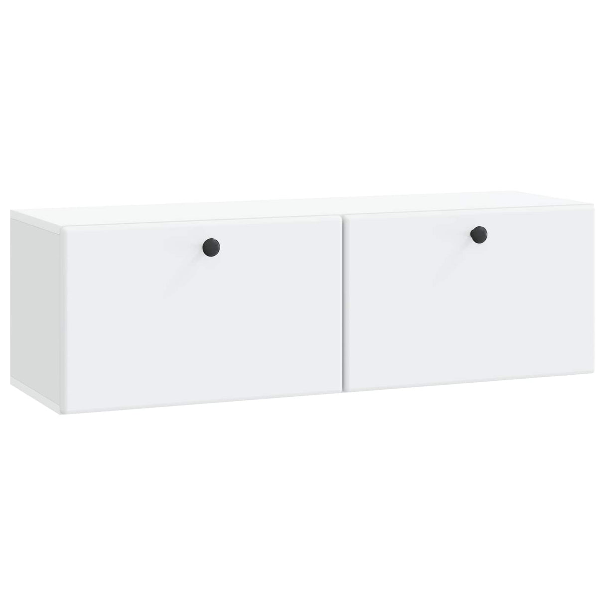 Wall-Mounted TV Cabinet 98 x 31 x 30 cm White Engineered Wood