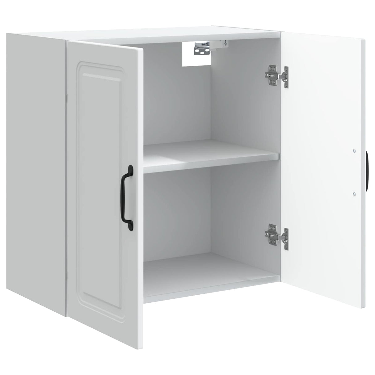 Wall-Mounted Cabinet 59 x 31 x 60 cm Engineered Wood White