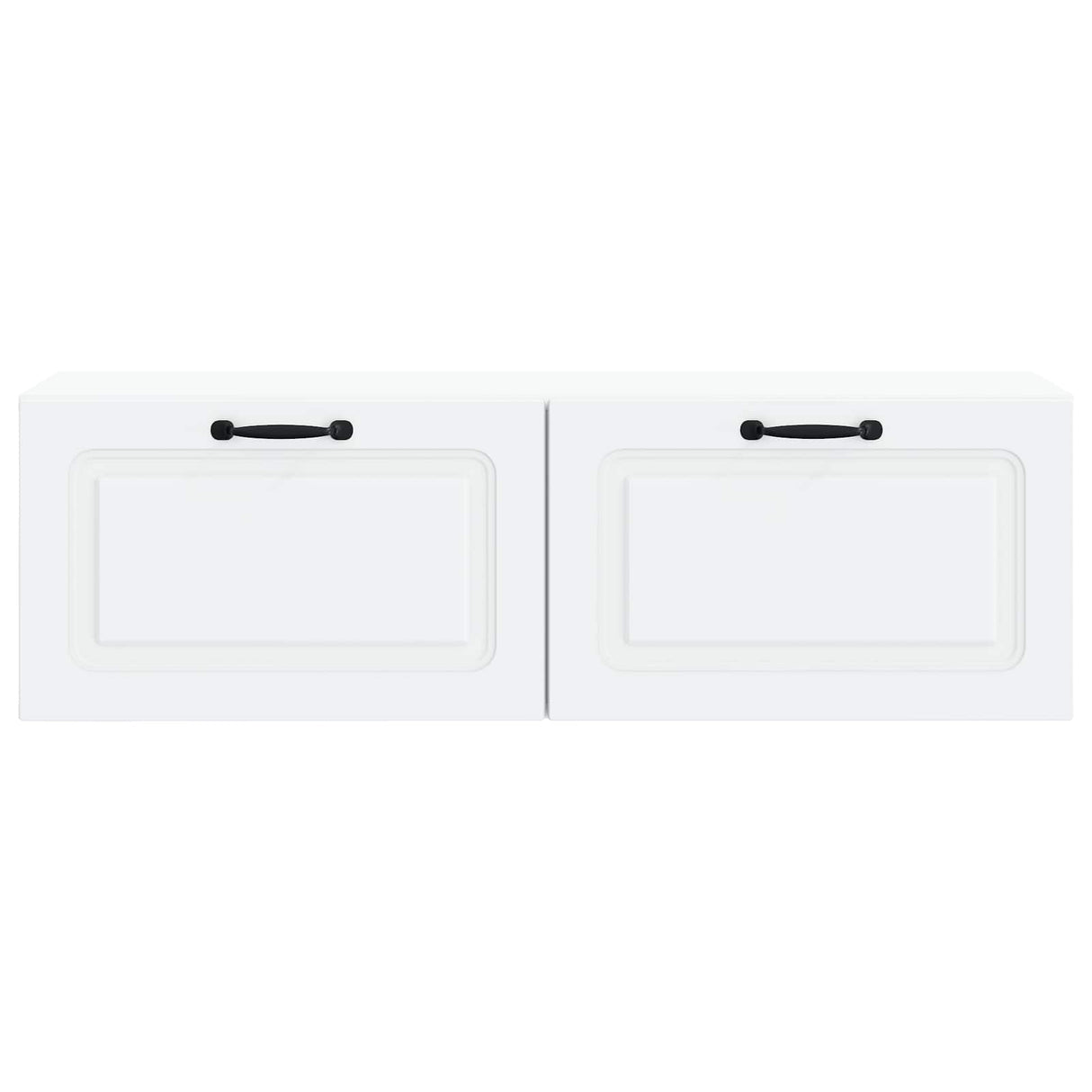 Wall-Mounted TV Cabinet White 98 x 31 x 30 cm Engineered Wood