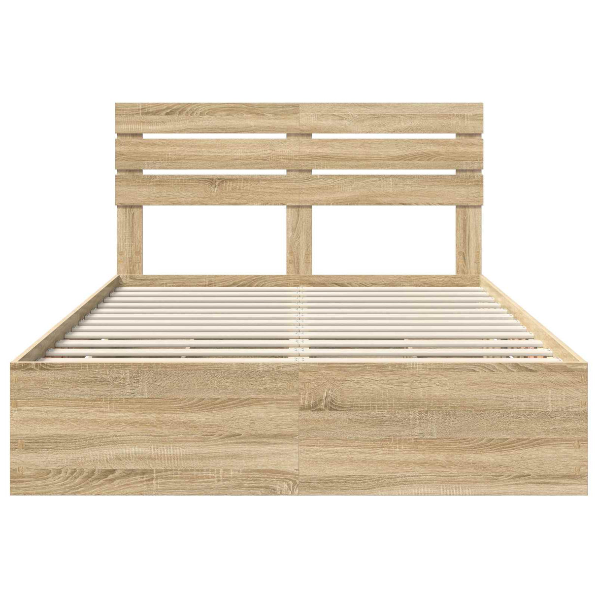 Bed Frame with Drawer Sonoma Oak 150 x 200 cm Engineered Wood