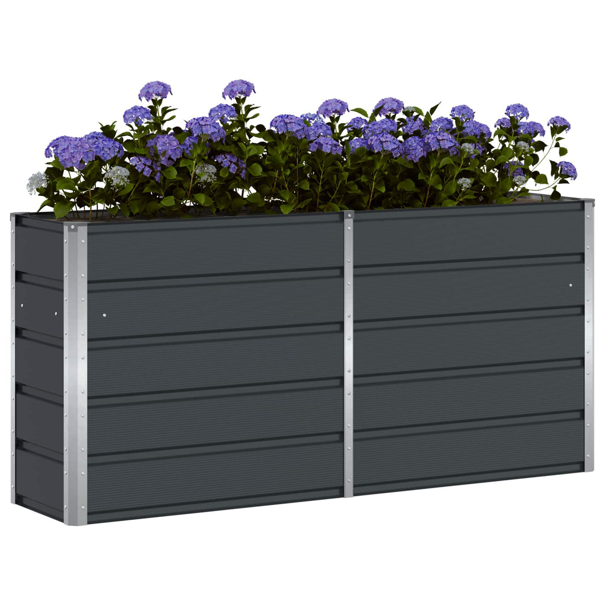 Planter Anthracite 160 x 40 x 75 cm Steel