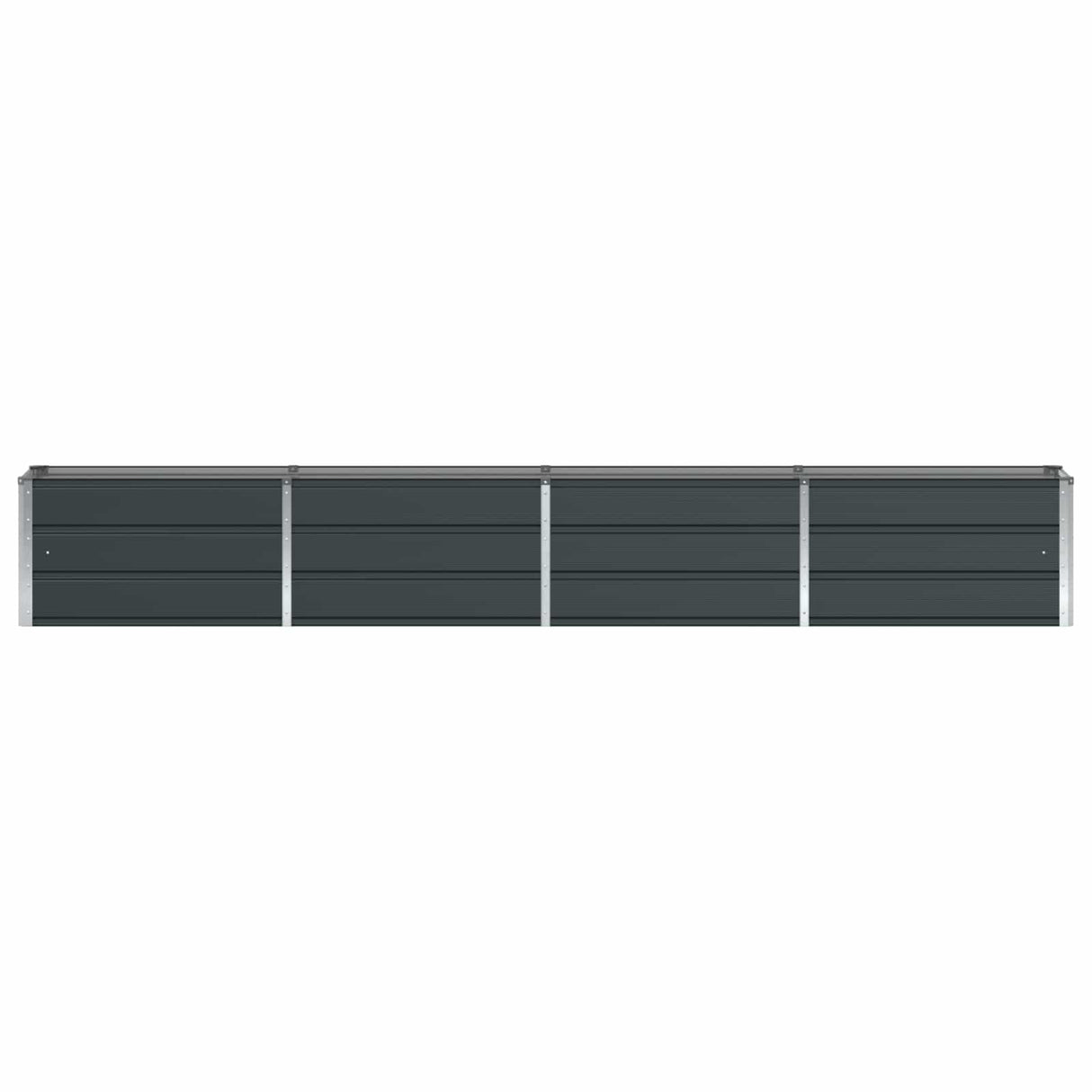 Planter Anthracite 320 x 40 x 45 cm Steel