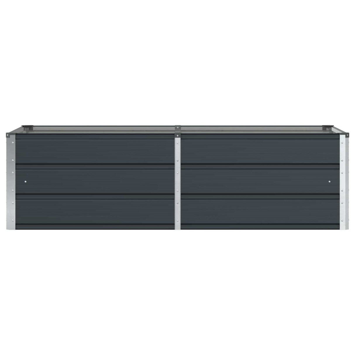Planter Anthracite 160 x 80 x 45 cm Steel