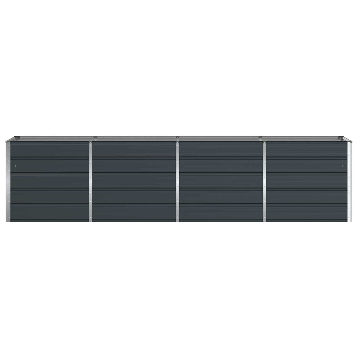 Planter Anthracite 320 x 80 x 75 cm Steel