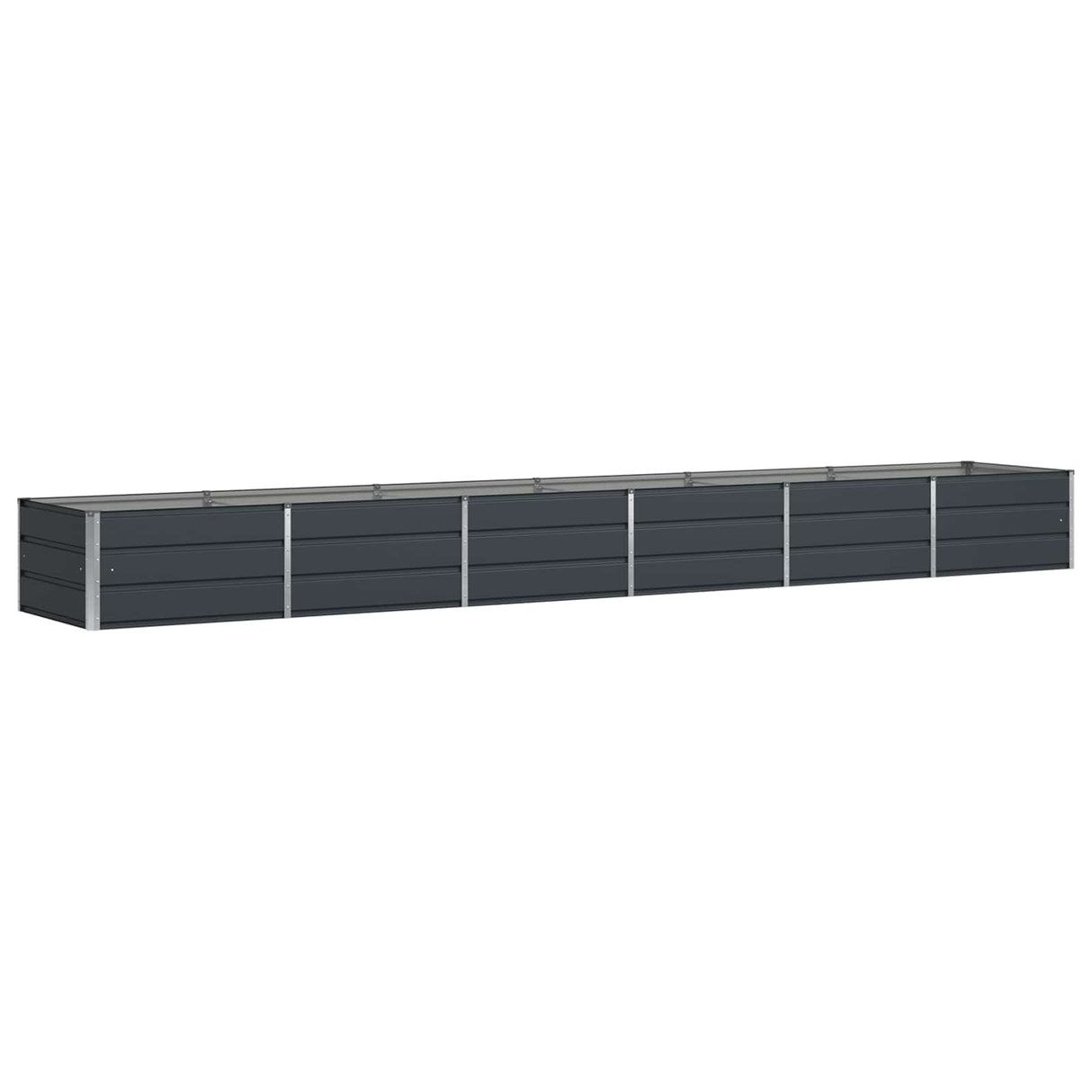 Planter Anthracite 480 x 80 x 45 cm Steel