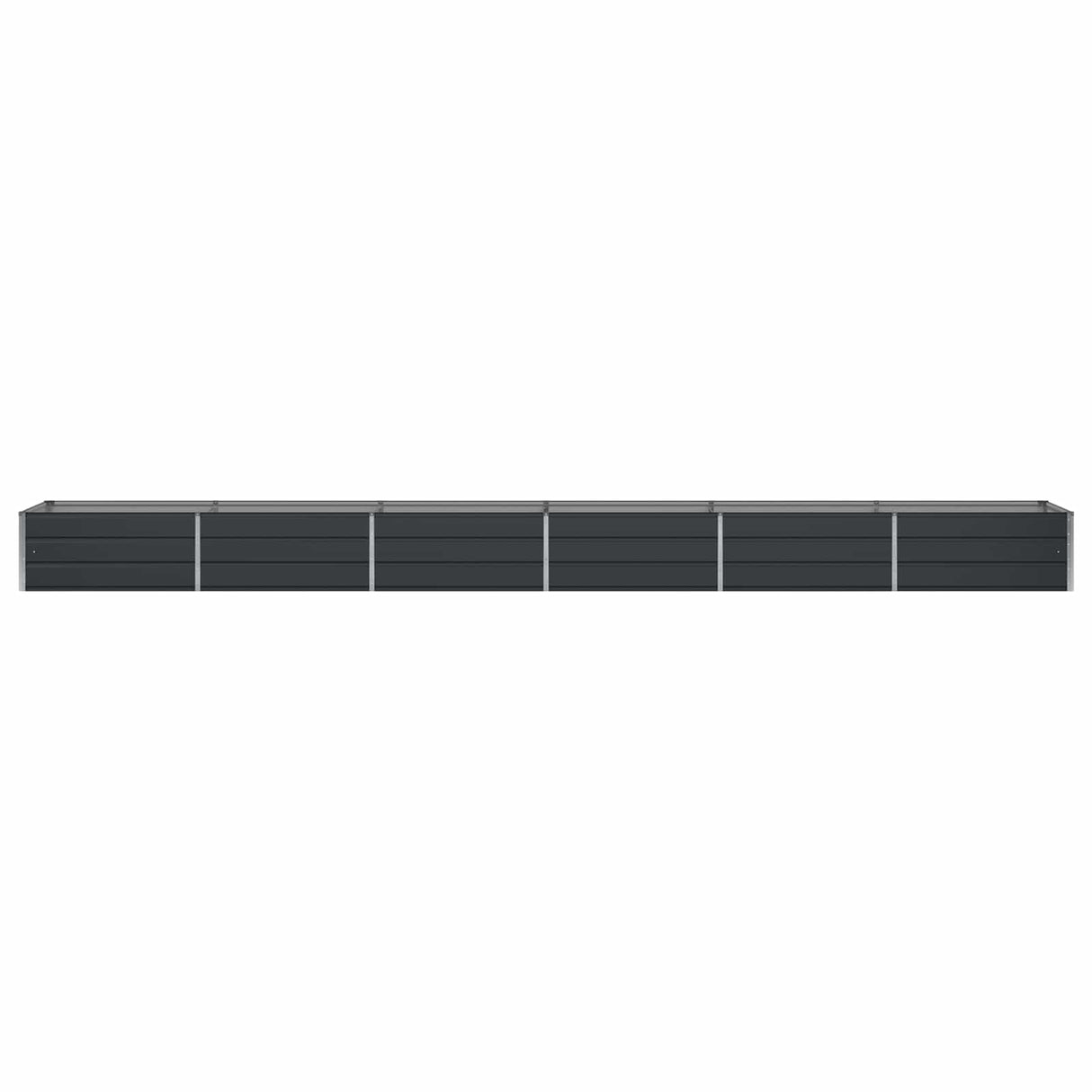 Planter Anthracite 600 x 80 x 45 cm Steel
