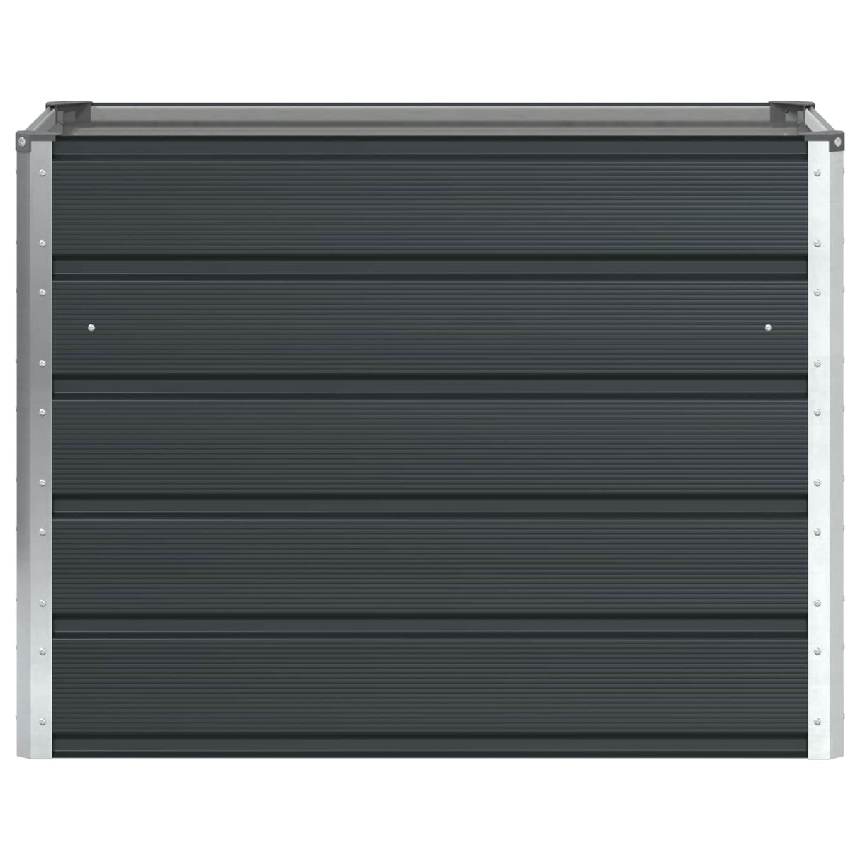 Planter Anthracite 100 x 50 x 75 cm Galvanised Steel