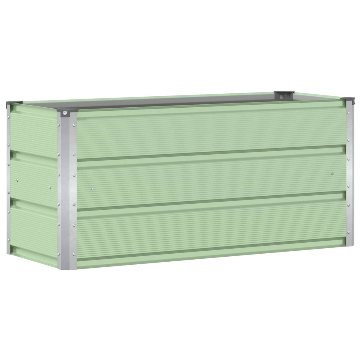 Planter Green 100 x 40 x 45 cm Steel