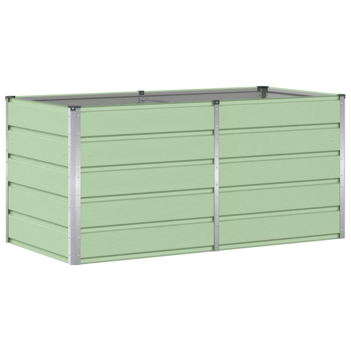 Planter Green 160 x 80 x 75 cm Steel