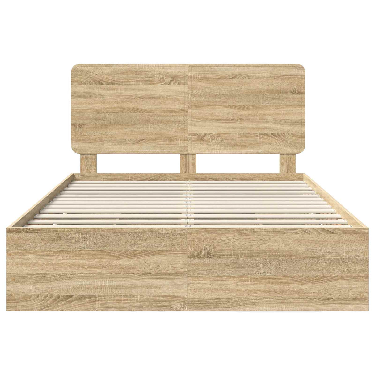 Bed Frame with Drawer Sonoma Oak 150 x 200 cm Engineered Wood