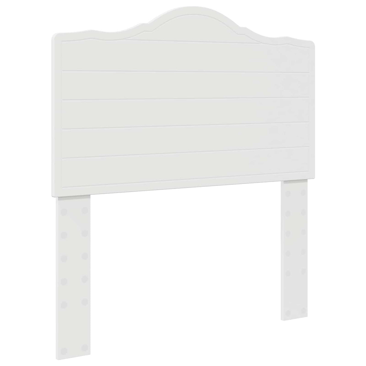 Storage Bed with Headboard White 90 x 190 cm Engineered Wood