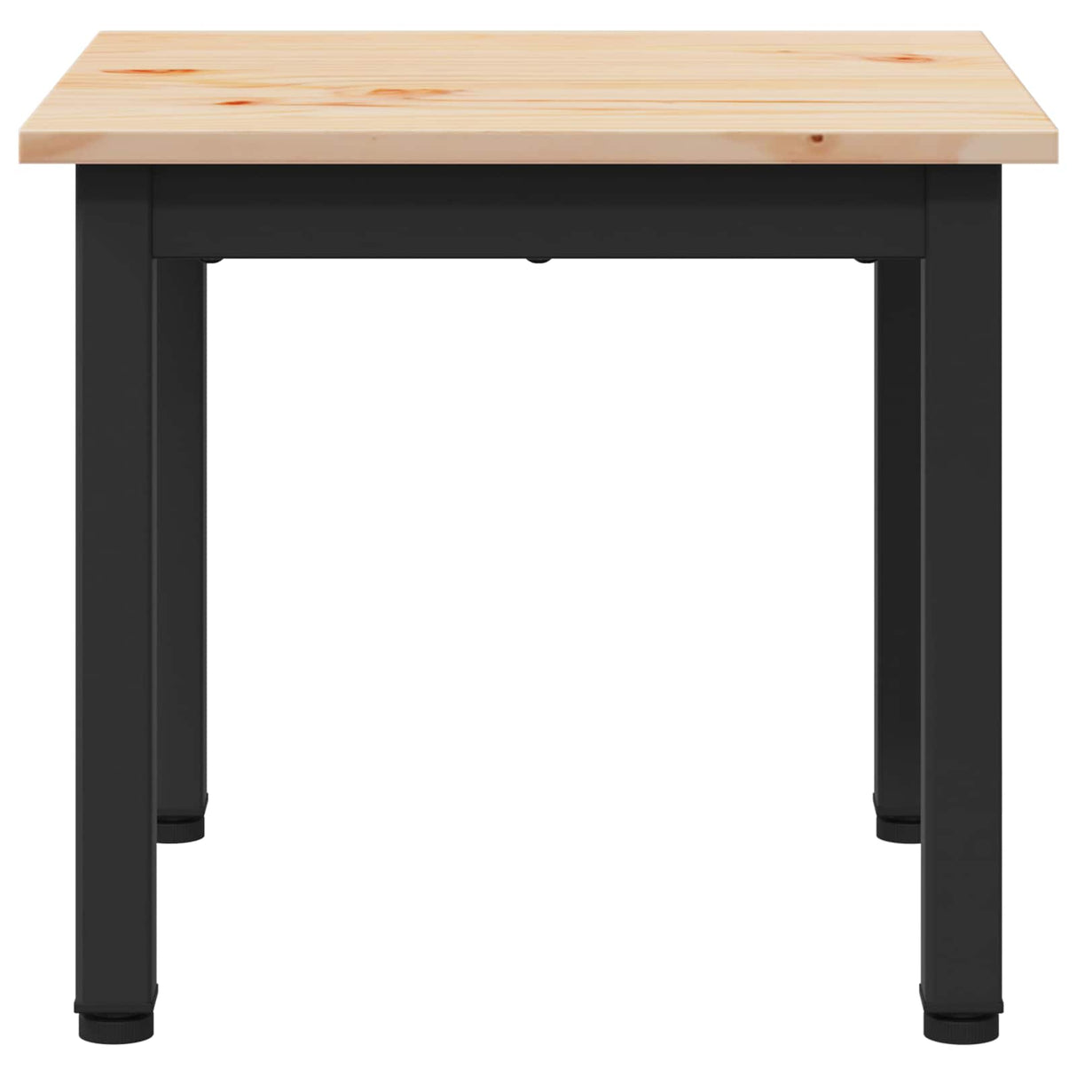 Coffee Table Natural 40 x 40 x 36 cm Solid Pine Wood