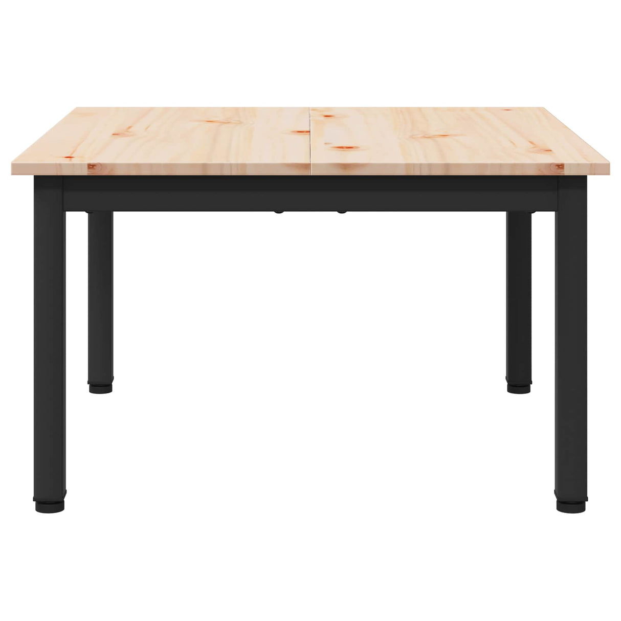 Coffee Table Natural 60 x 60 x 36 cm Solid Pine Wood