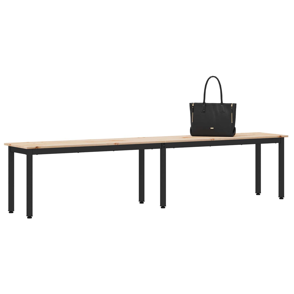 Bench Natural 200 x 35 x 45 cm Solid Pine Wood