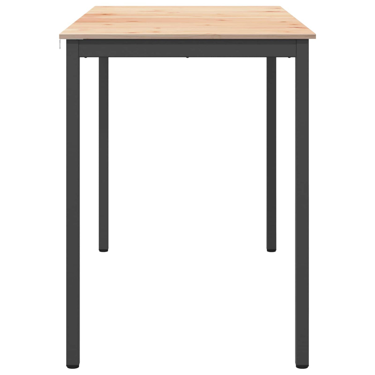 Bar Table Natural 150 x 80 x 105 cm Solid Pine Wood