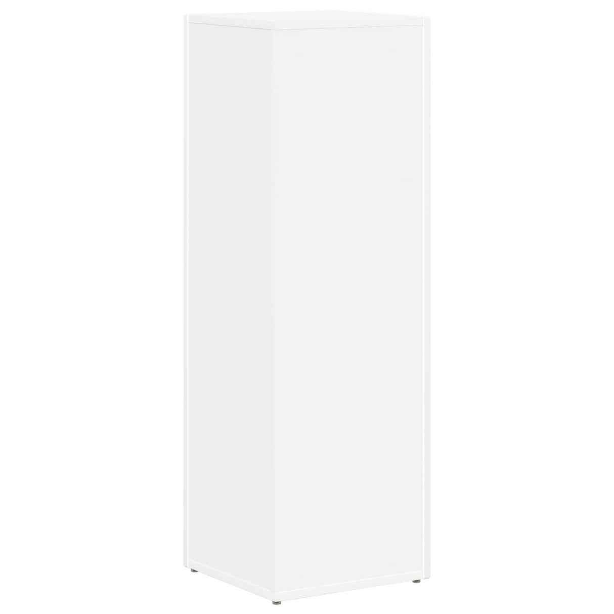 Side Shelf White 33 x 32 x 100.5 cm Engineered Wood
