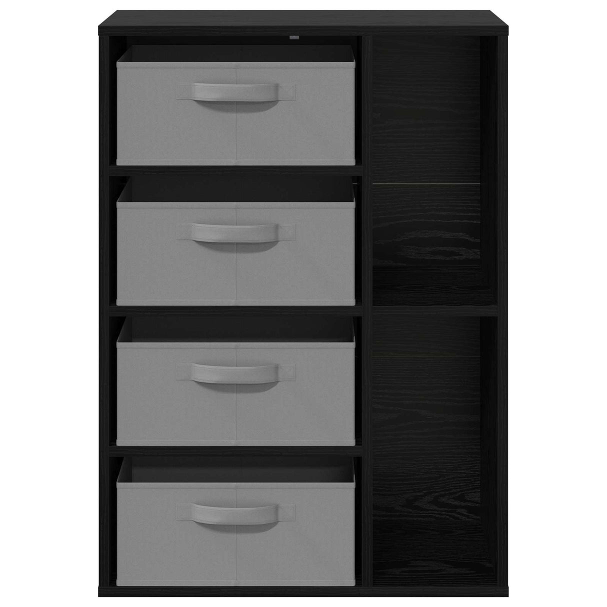 Sideboard Black Oak 60 x 33.5 x 84 cm