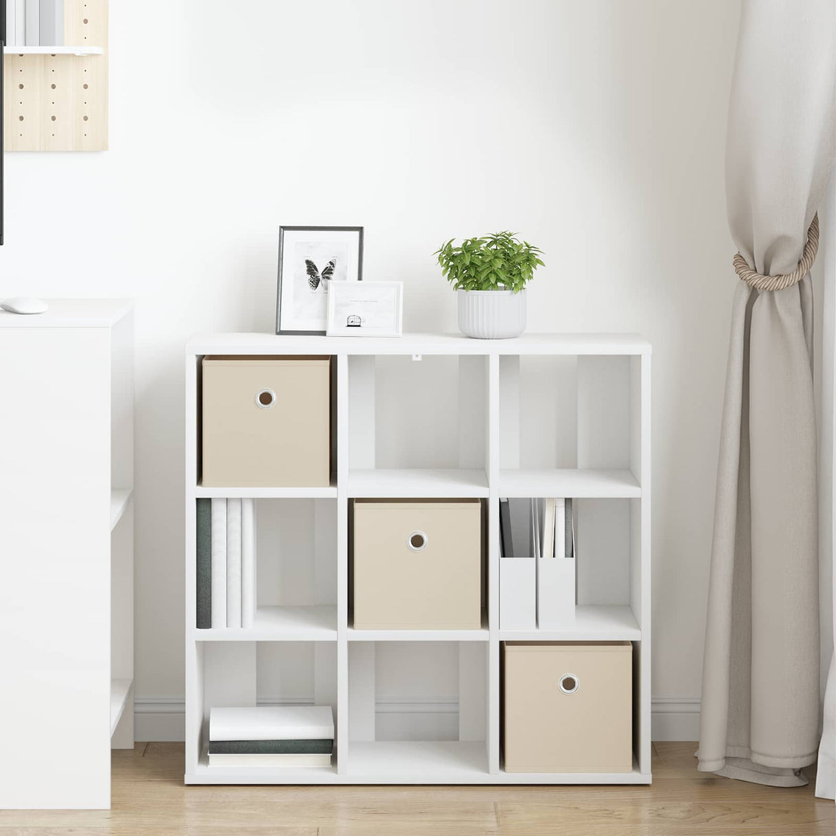 Sideboard with Drawer White 73.5 x 24 x 69.5 cm