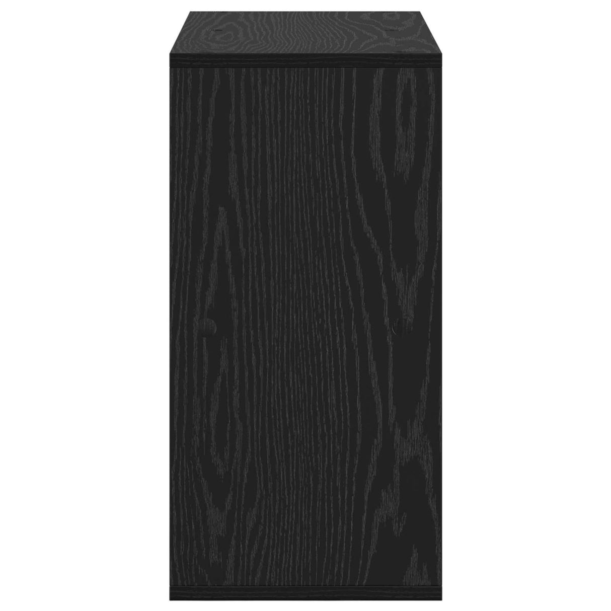 Sideboard with Drawer Black Oak 59.5 x 27 x 57 cm