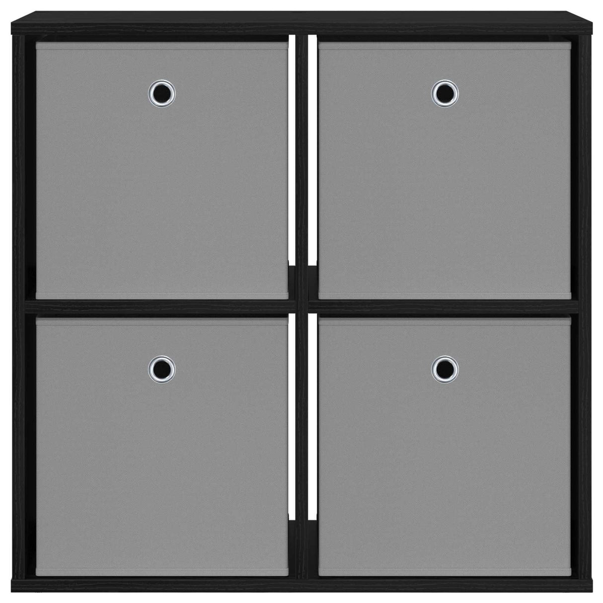 Sideboard with Drawer Black Oak 68.5 x 32 x 67 cm