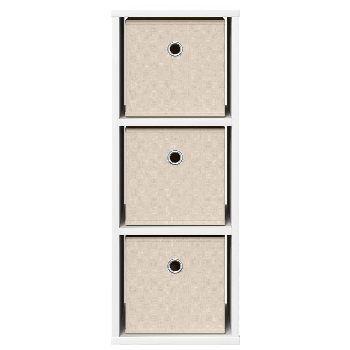 Sideboard with Drawer White 25.5 x 22 x 69.5 cm