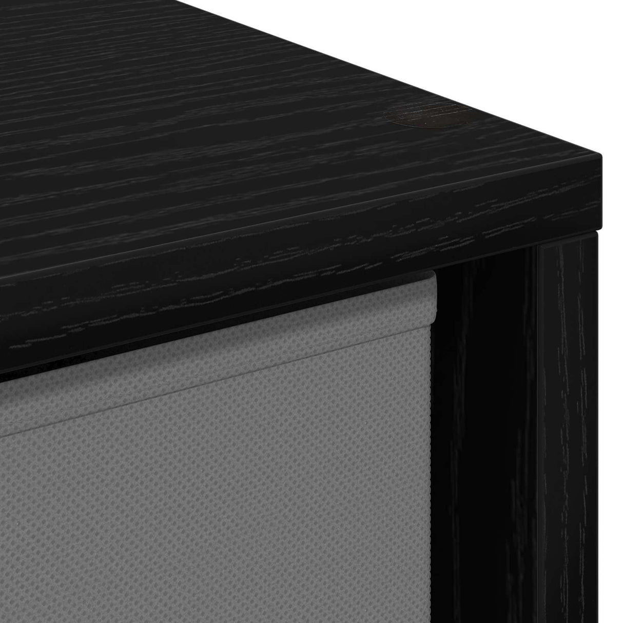 Sideboard with Drawer Black Oak 35 x 32 x 99.5 cm