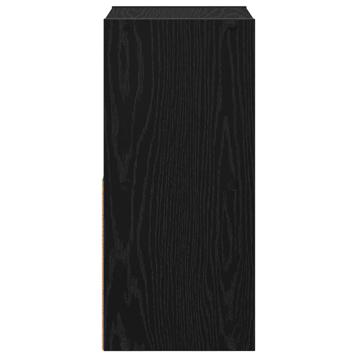 Bedside Table with Drawer 2 pcs Black Oak 30.5 x 27 x 59.5 cm