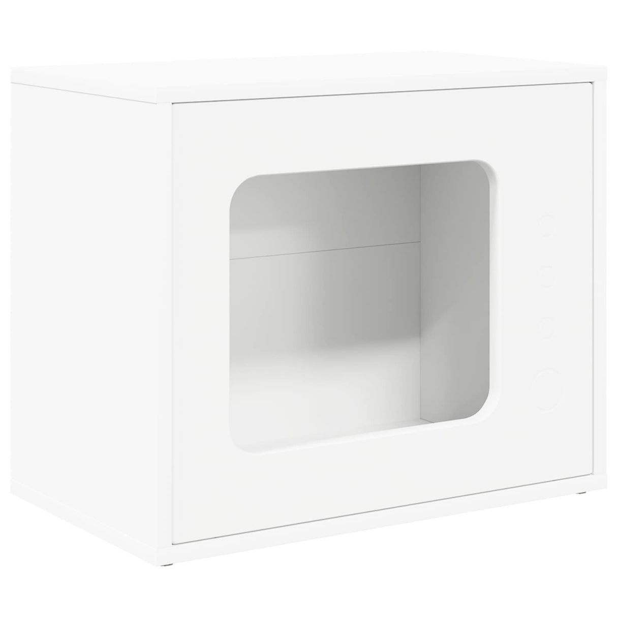 Cat House White 51 x 30 x 42.5 cm Engineered Wood
