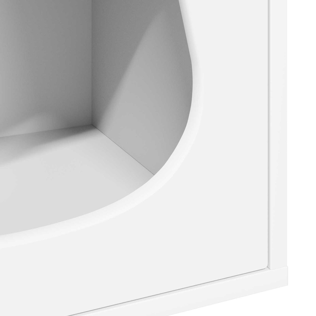 Cat House White 42.5 x 40 x 53.5 cm Engineered Wood