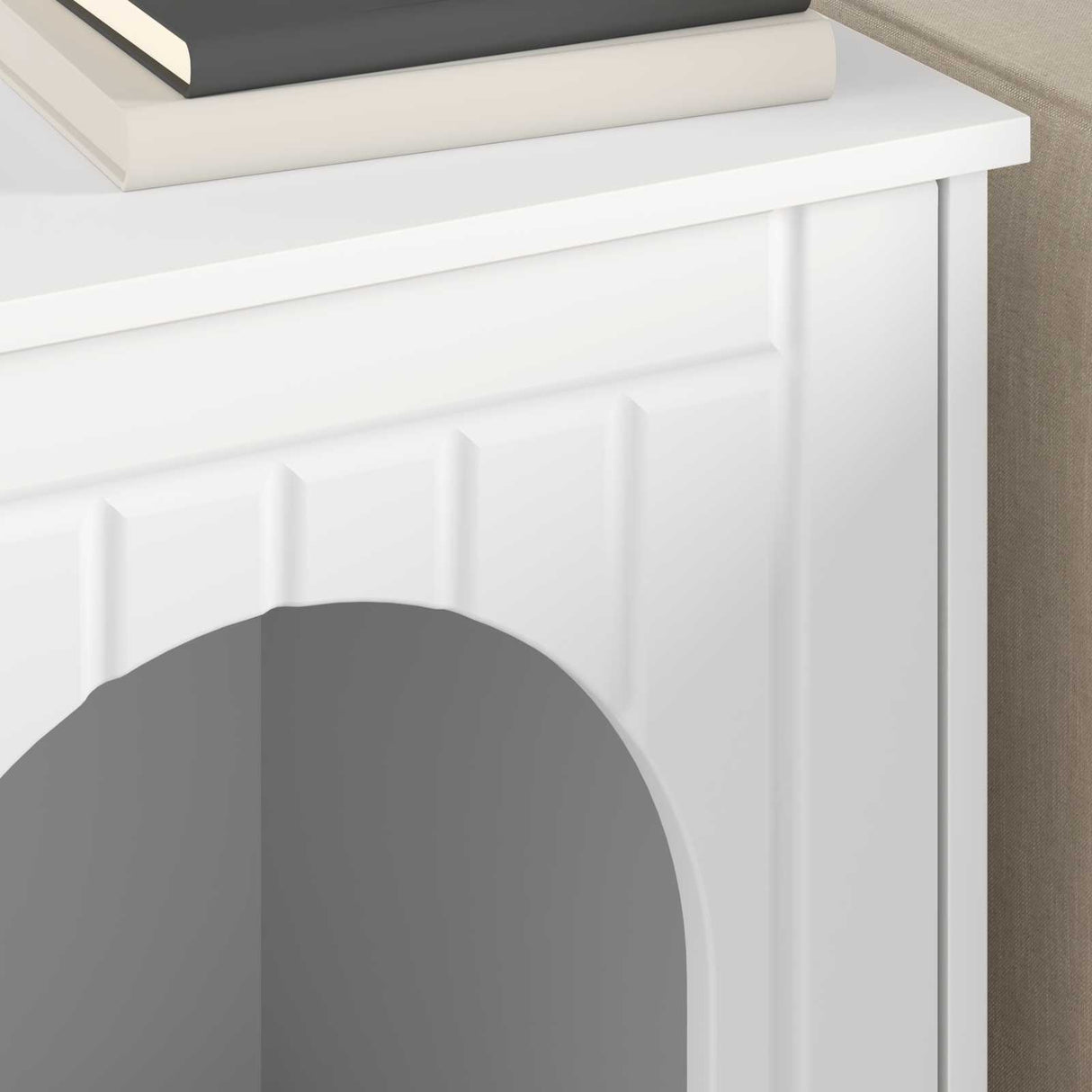 Cat House White 53 x 52 x 62 cm Engineered Wood