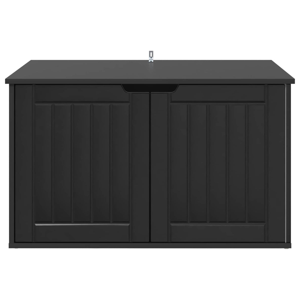 Cat House Black 85 x 55 x 50.5 cm Engineered Wood