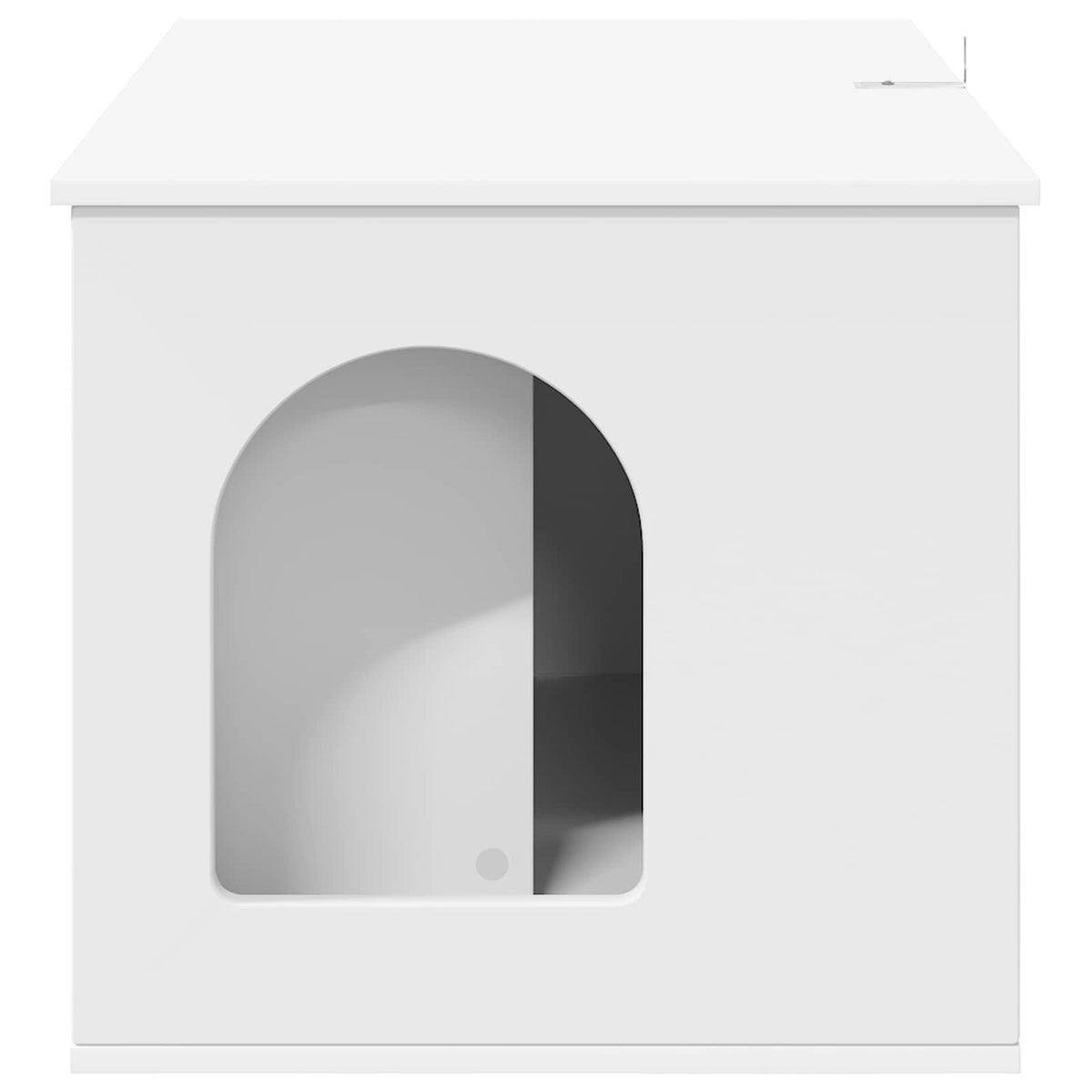 Cat House White 85 x 55 x 50.5 cm Engineered Wood