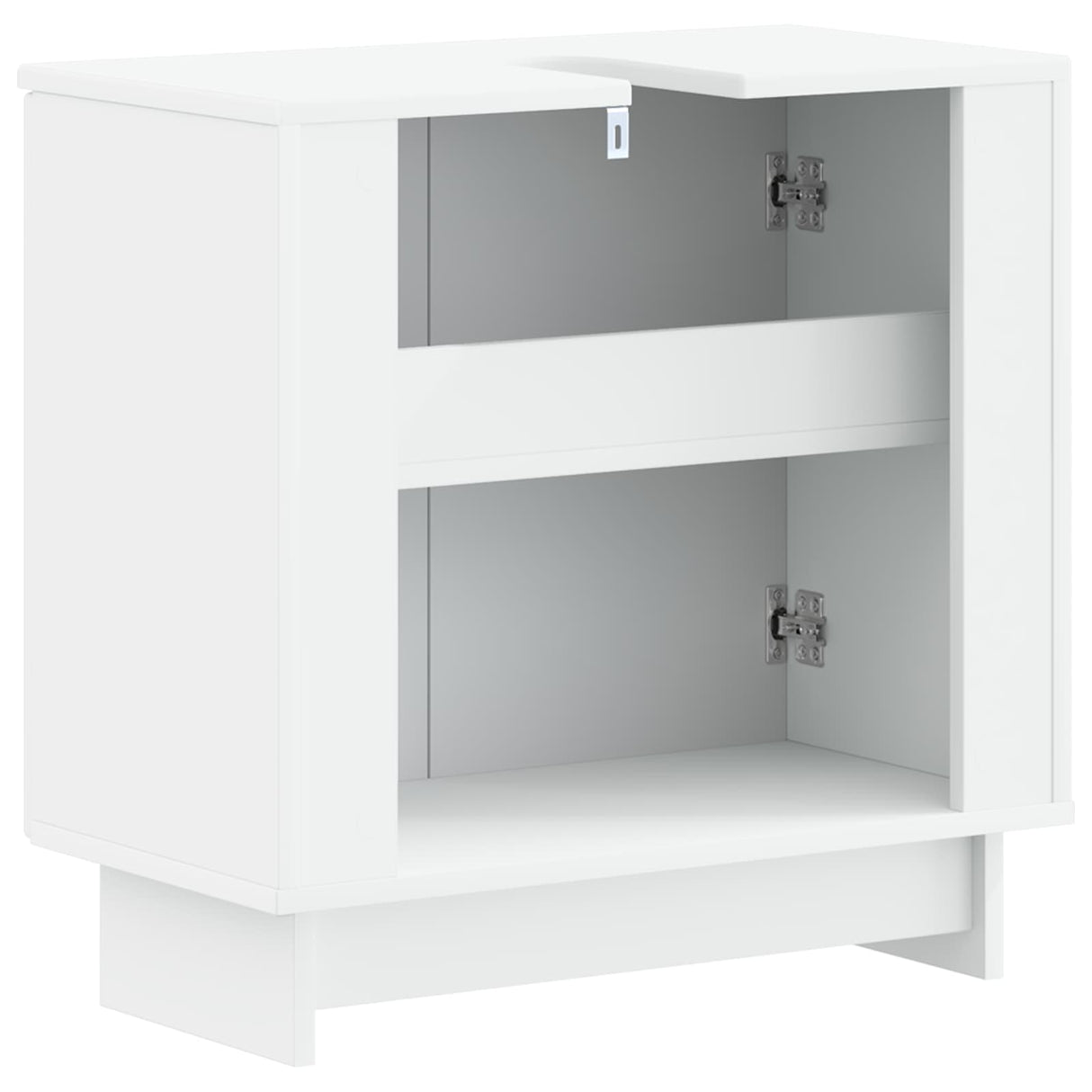 Bathroom Sink Cabinet UTRECHT White 59.5 x 31.5 x 59 cm