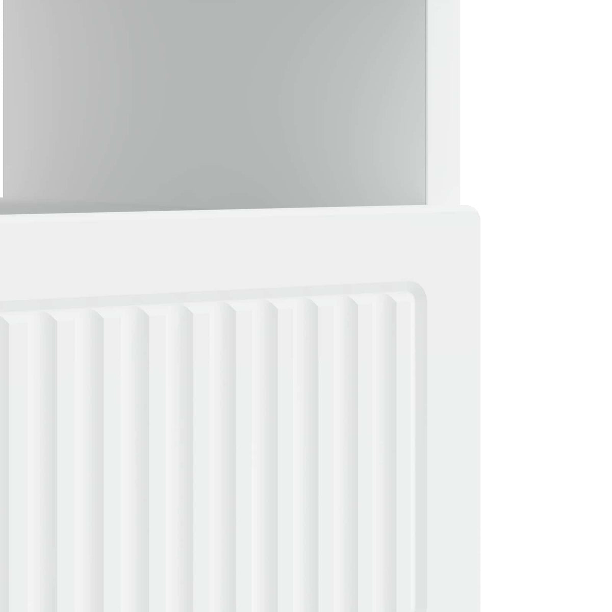 LED TV Cabinet ALKMAAR 81 x 35 x 43 cm White Engineered Wood