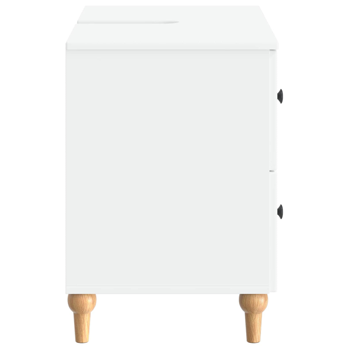 Bathroom Sink Cabinet ALKMAAR White 82 x 41 x 59 cm