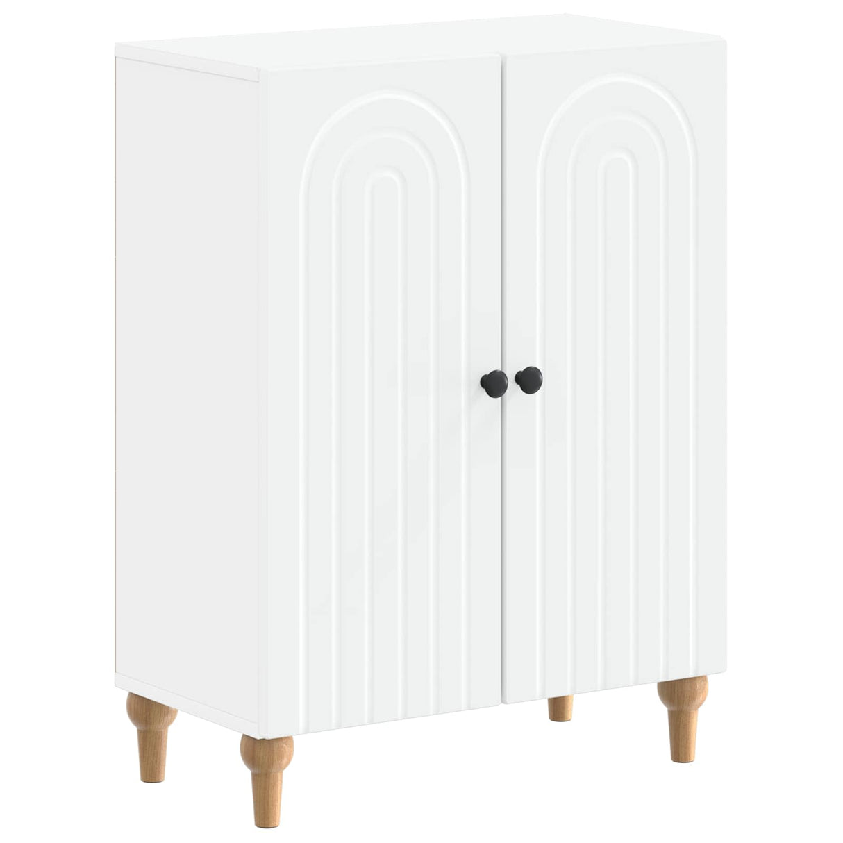 Bathroom Storage Cabinet ALKMAAR White 59.5 x 31 x 80 cm