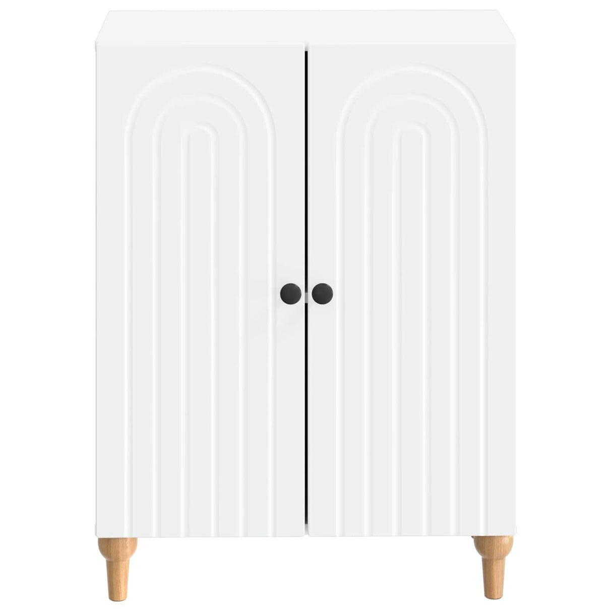 Bathroom Storage Cabinet ALKMAAR White 59.5 x 31 x 80 cm