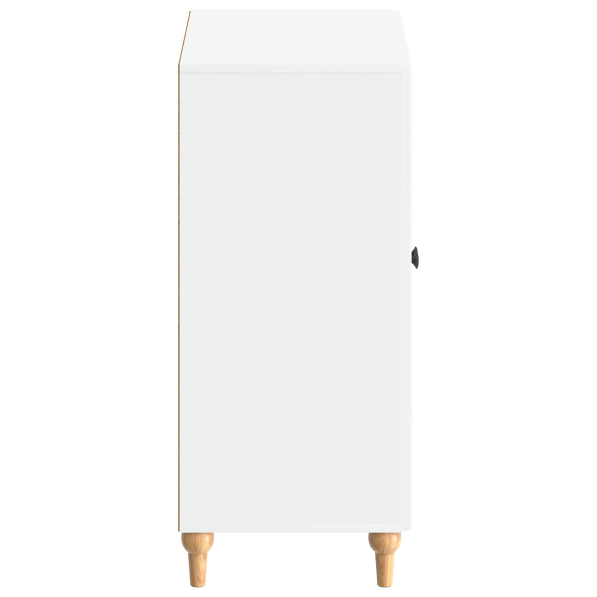 Shoe Cabinet ALKMAAR 59.5 x 39.5 x 90 cm Engineered Wood White