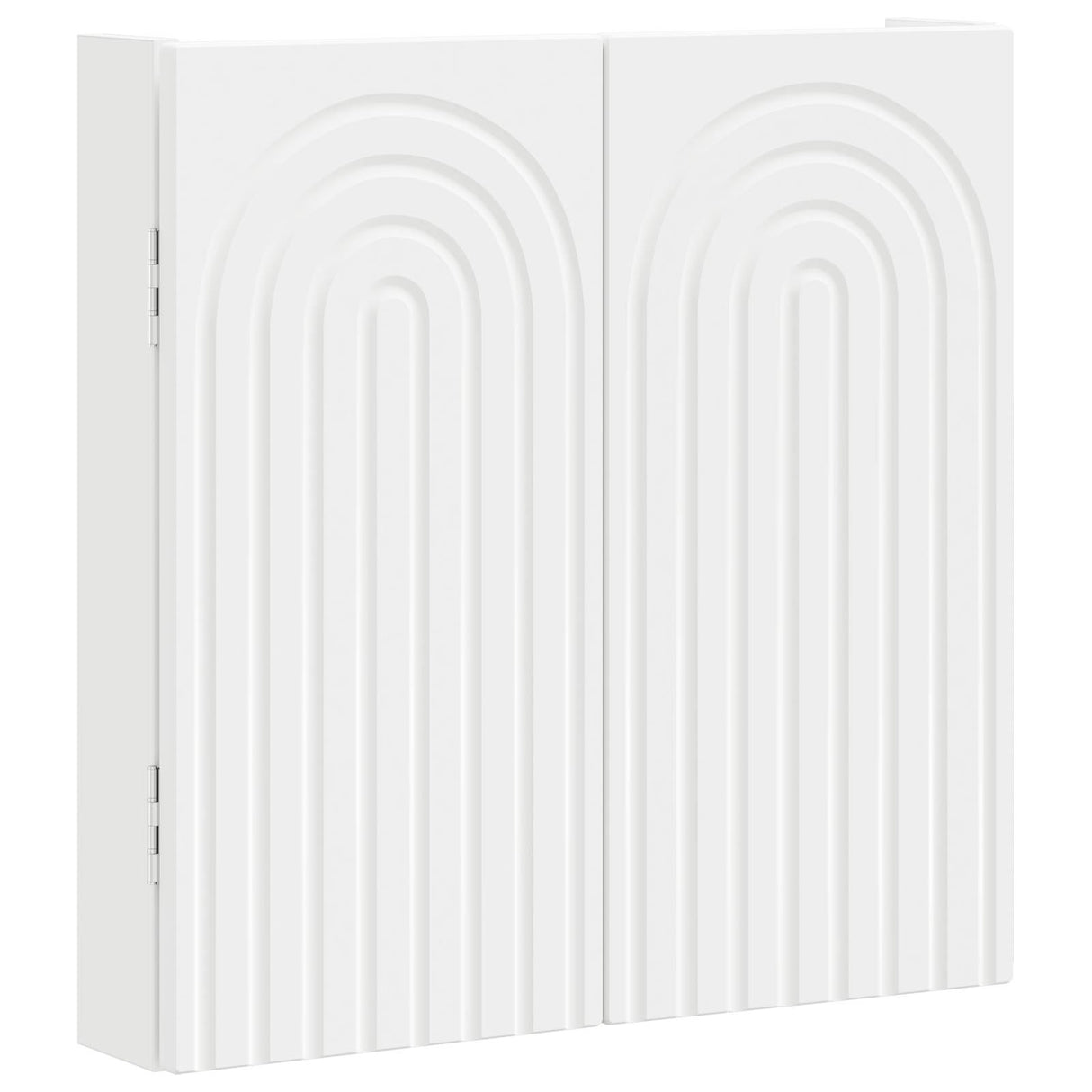 Dartboard Cabinet ALKMAAR White 52.5 x 10.5 x 53.5 cm