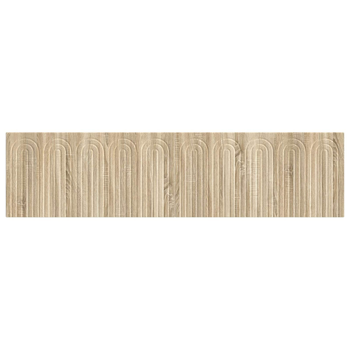 Wall-Mounted Headboard ALKMAAR Sonoma Oak Engineered Wood