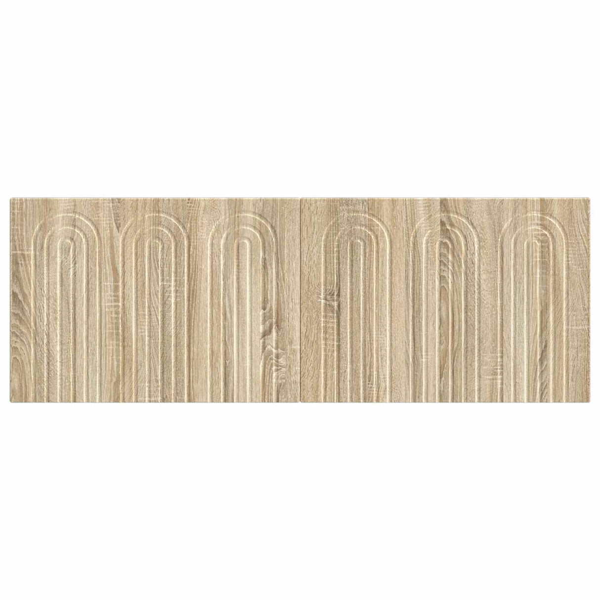 Wall-Mounted Headboard ALKMAAR Sonoma Oak Engineered Wood