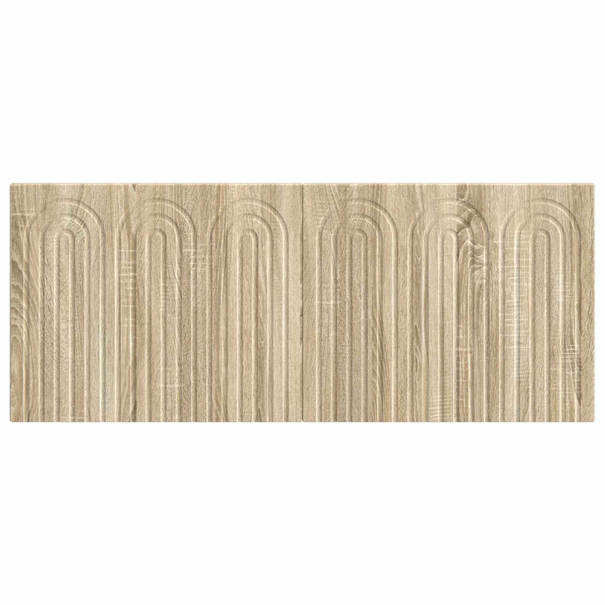 Wall-Mounted Headboard ALKMAAR Sonoma Oak Engineered Wood