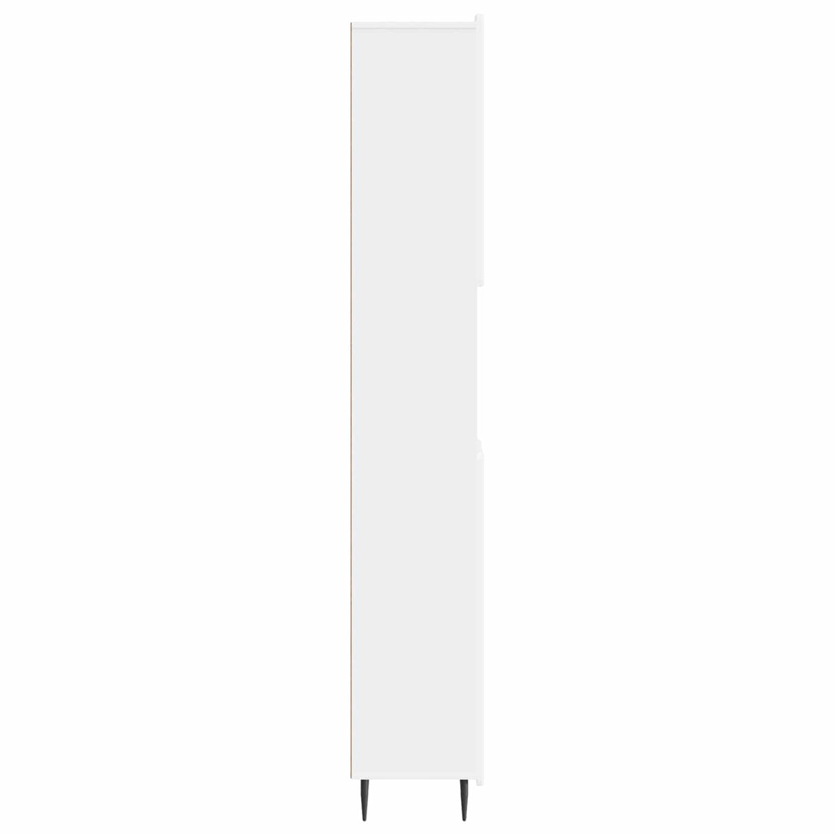 Bathroom Cabinet with Open Shelf ZWOLLE White