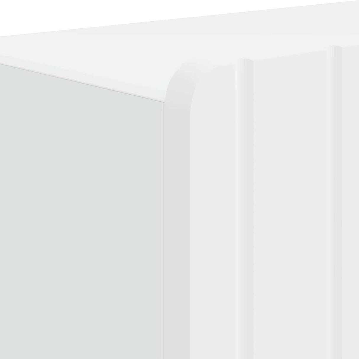 Bathroom Storage Cabinet ZWOLLE White 59.5 x 31 x 79.5 cm