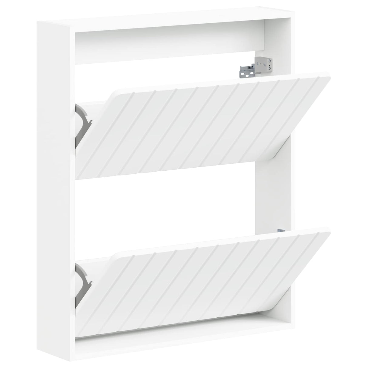 Wall-Mounted Shoe Cabinet ZWOLLE 71 x 17 x 86 cm White