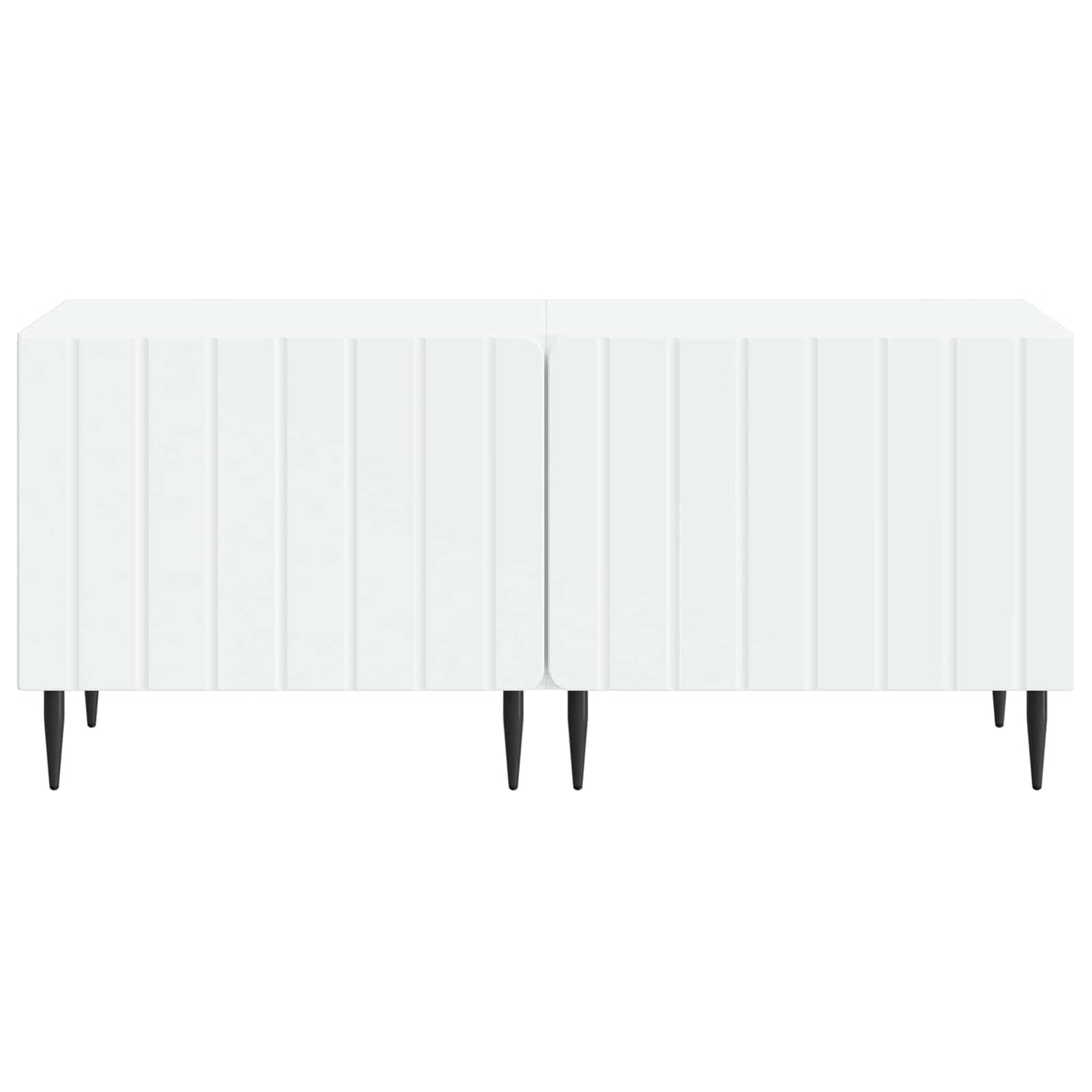 TV Cabinet White Engineered Wood