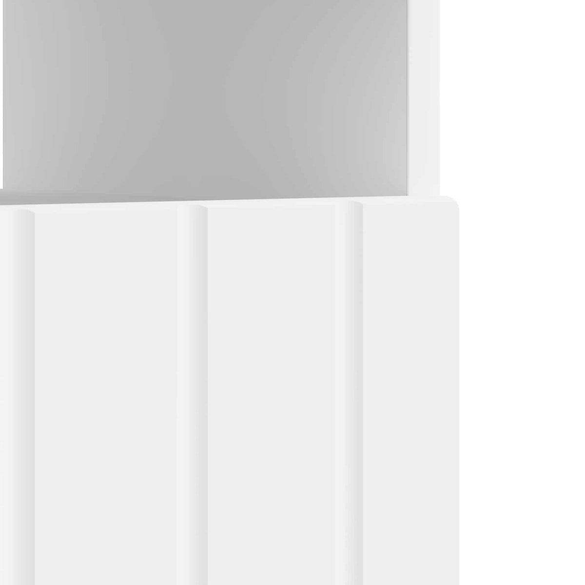 LED TV Cabinet ZWOLLE 100 x 35 x 43 cm White Engineered Wood