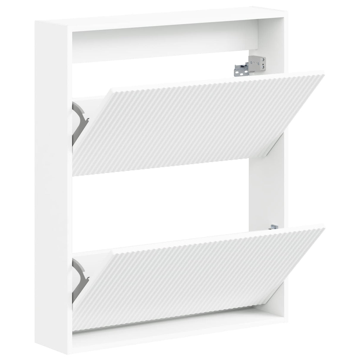Wall-Mounted Shoe Cabinet ARNHEM 71 x 17 x 86 cm White