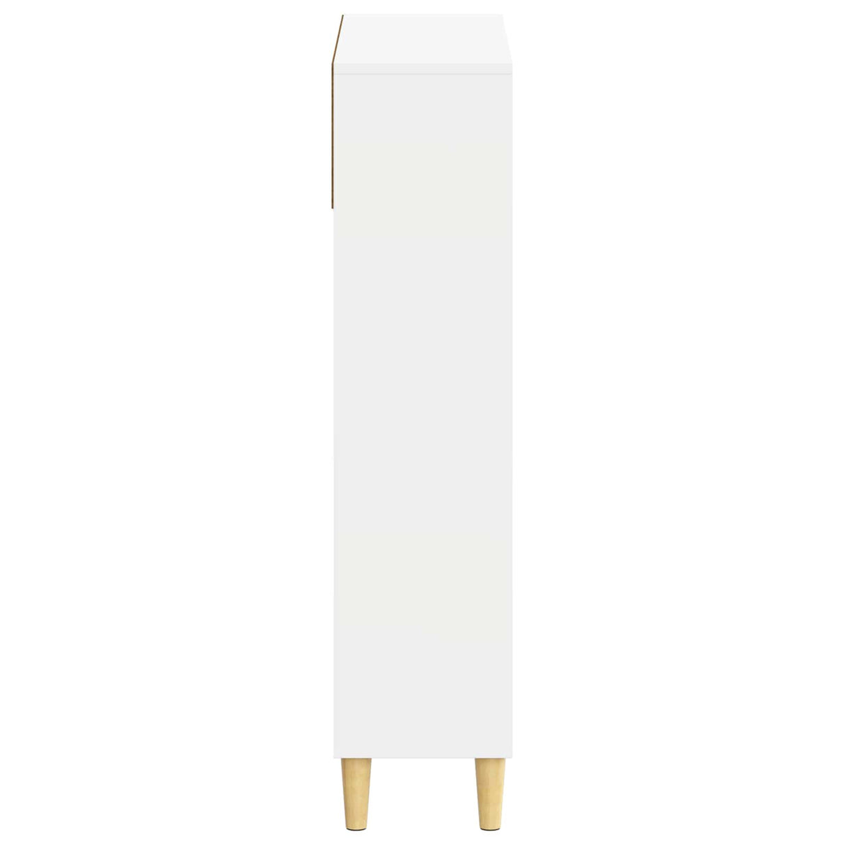 Shoe Cabinet ARNHEM 78 x 24 x 103 cm Engineered Wood White