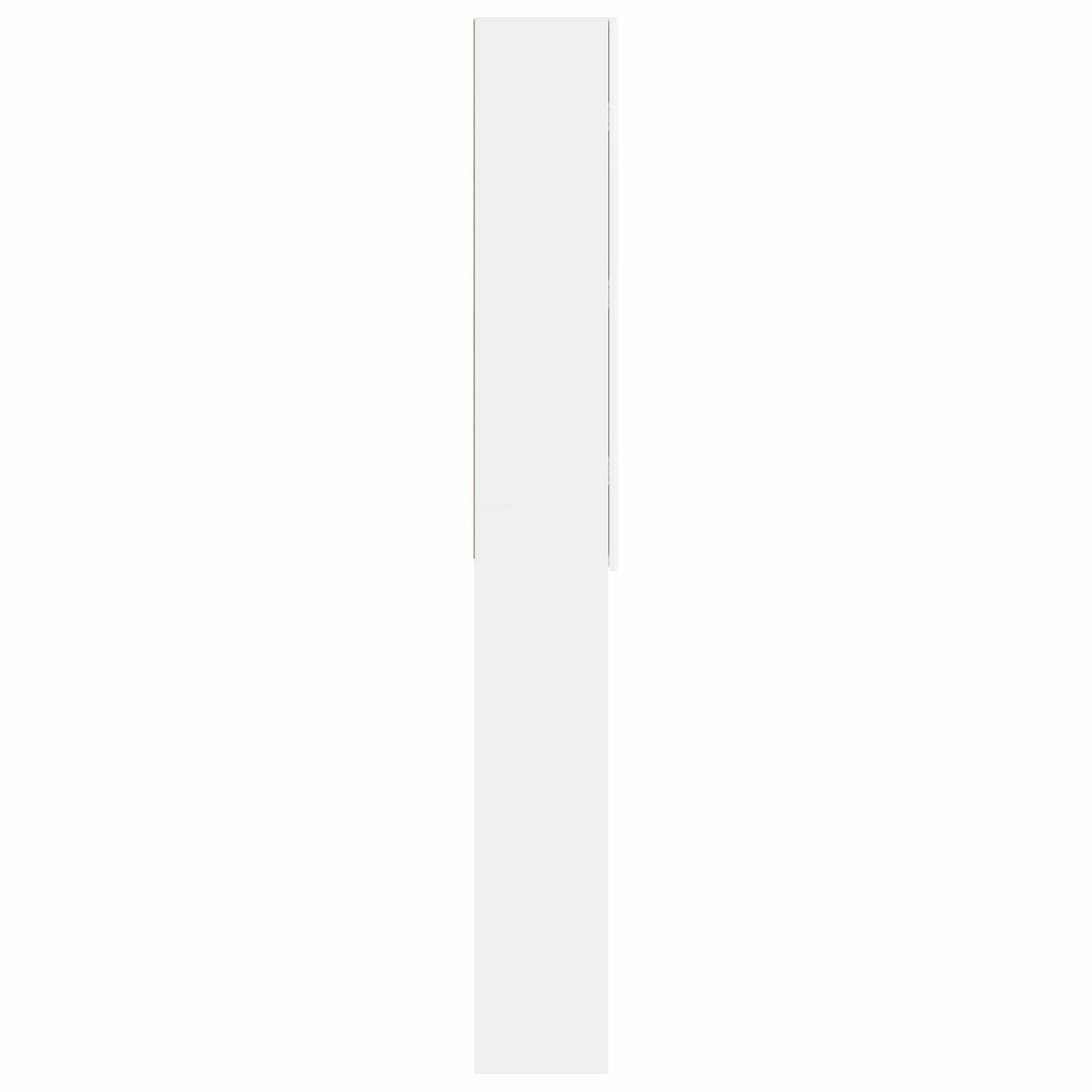 Toilet Cabinet ARNHEM White 66 x 25.5 x 190 cm Engineered Wood